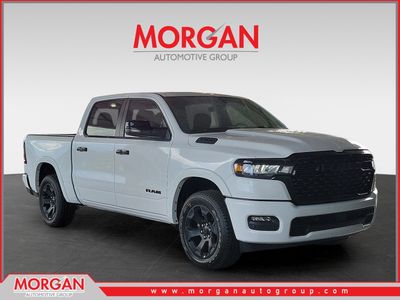 2026 Ram 1500 Big Horn in Bright White Clearcoat — front three-quarter view
