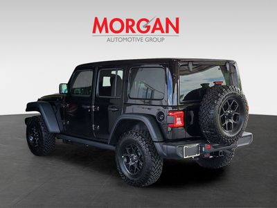 2026 Jeep Wrangler — rear three-quarter view
