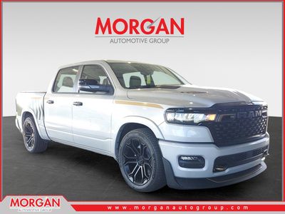 2026 Ram 1500 Big Horn in Silver Zynith — front three-quarter view