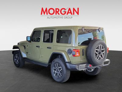 2026 Jeep Wrangler — rear three-quarter view
