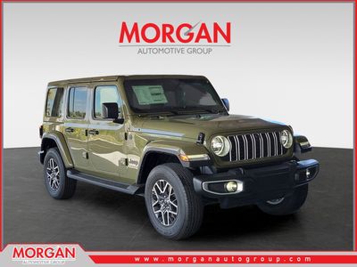 2026 Jeep Wrangler Sahara in 41 — front three-quarter view