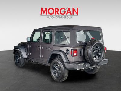 2026 Jeep Wrangler — rear three-quarter view