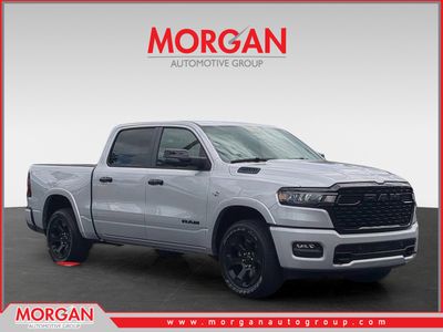 2026 Ram 1500 Big Horn/Lone Star in Silver — front three-quarter view