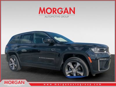 2026 Jeep Grand Cherokee Limited in Black — front three-quarter view