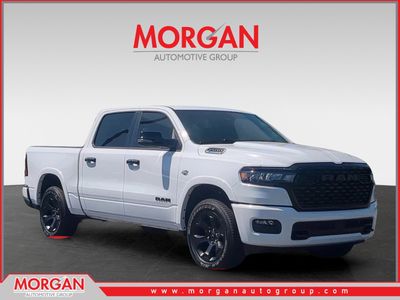 2026 Ram 1500 Big Horn/Lone Star in White — front three-quarter view