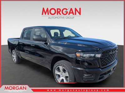 2026 Ram 1500 Express in Black — front three-quarter view