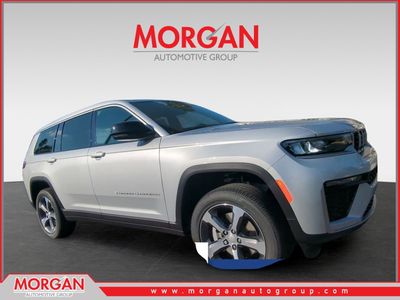2026 Jeep Grand Cherokee L Limited in Silver — front three-quarter view