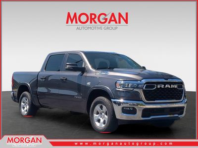 2026 Ram 1500 Big Horn/Lone Star in Gray — front three-quarter view