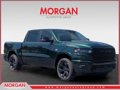 2026 Ram 1500 Big Horn/Lone Star in Green — front three-quarter view
