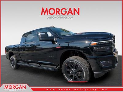 2026 Ram 2500 Laramie in Black — front three-quarter view