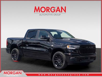 2026 Ram 1500 Limited in Black — front three-quarter view