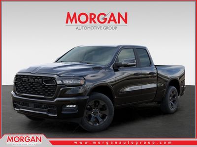 2026 Ram 1500 Big Horn/Lone Star in Black — front three-quarter view