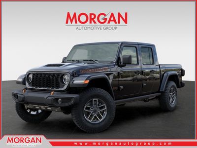 2026 Jeep Gladiator Mojave in Black — front three-quarter view