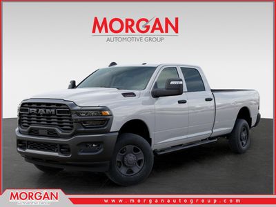 2026 Ram 2500 Tradesman in White — front three-quarter view