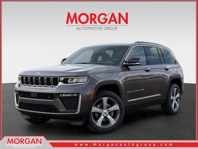 2026 Jeep Grand Cherokee Limited in Gray — front three-quarter view