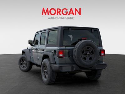 2026 Jeep Wrangler — rear three-quarter view