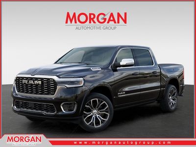 2026 Ram 1500 Tungsten in Black — front three-quarter view