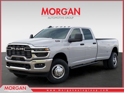 2026 Ram 3500 Tradesman in White — front three-quarter view