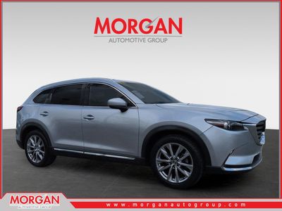 2017 Mazda CX-9 Grand Touring in Silver — front three-quarter view