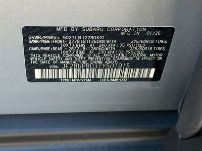 2026 Subaru Outback - Photo 43