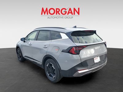 2026 Kia Sportage — rear three-quarter view