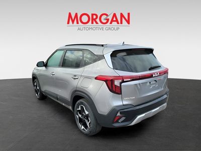 2026 Kia Seltos — rear three-quarter view