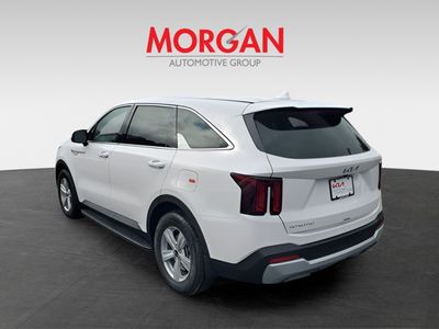 2026 Kia Sorento — rear three-quarter view