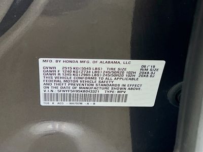 2019 Honda Pilot - Photo 27