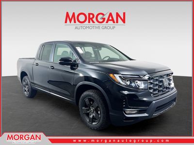 2026 Honda Ridgeline TrailSport in Black — front three-quarter view