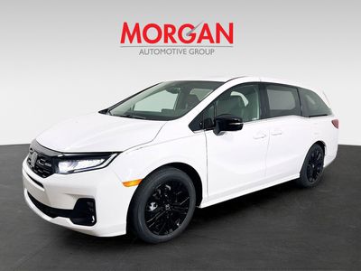 2026 Honda Odyssey — rear three-quarter view