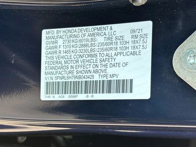 2022 Honda Odyssey - Photo 44