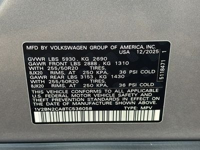 2026 Volkswagen Atlas - Photo 42