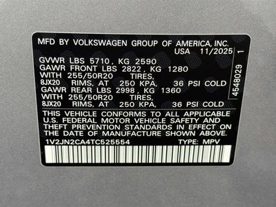 2026 Volkswagen Atlas - Photo 42