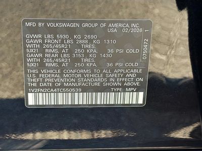 2026 Volkswagen Atlas - Photo 44