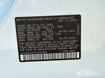 2026 Volkswagen Atlas - Photo 42