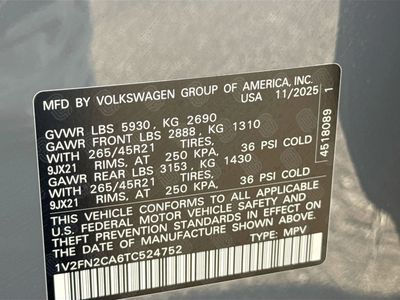 2026 Volkswagen Atlas - Photo 45