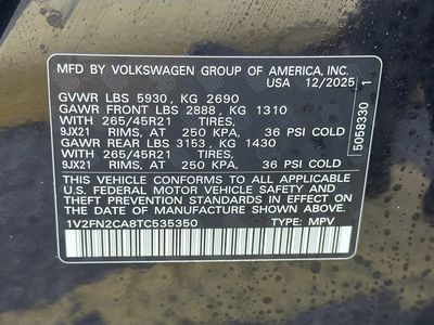 2026 Volkswagen Atlas - Photo 42