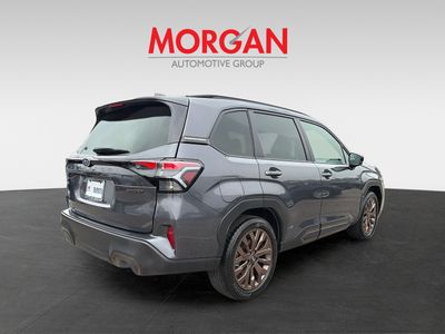 2026 Subaru Forester — rear three-quarter view