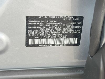 2026 Subaru Outback — photo 42 view