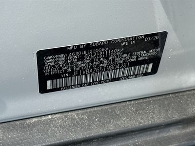 2026 Subaru WRX - Photo 41