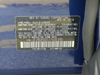 2026 Subaru Outback — photo 42 view
