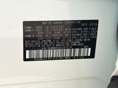 2026 Subaru Ascent - Photo 44