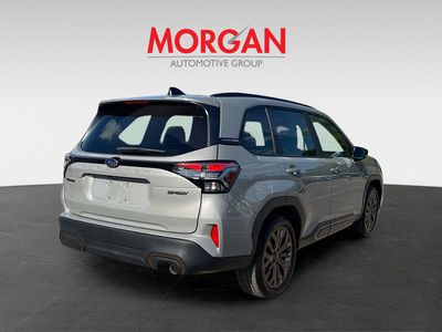 2026 Subaru Forester — rear three-quarter view
