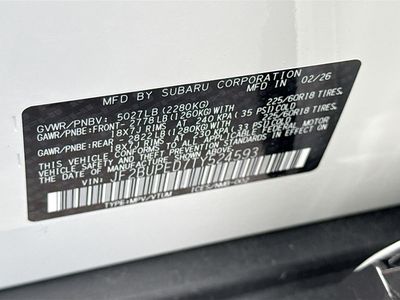 2026 Subaru Outback — photo 43 view