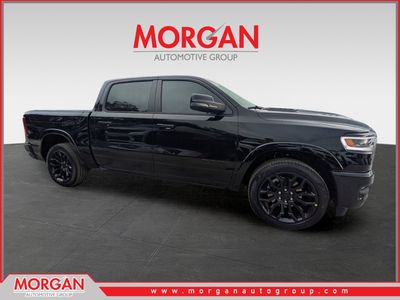 2026 Ram 1500 Limited in Black — front three-quarter view