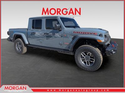 2026 Jeep Gladiator Mojave in Gray — front three-quarter view