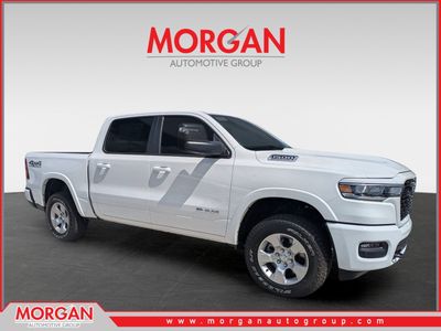 2026 Ram 1500 Big Horn/Lone Star in White — front three-quarter view