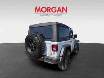 2026 Jeep Wrangler — rear three-quarter view