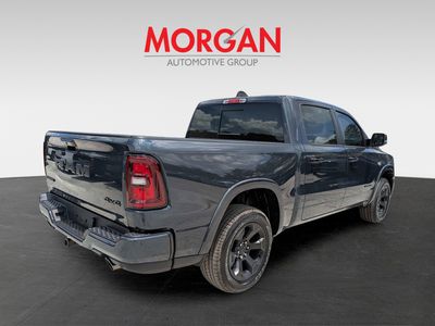 2026 Ram 1500 — rear three-quarter view