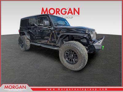 2026 Jeep Wrangler Sport S in Black — front three-quarter view